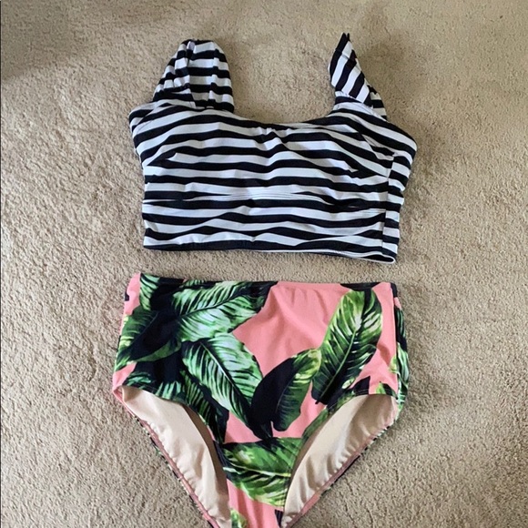 Albion Other - Albion Fit 2 piece high waisted swimsuit